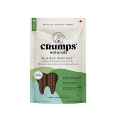 Crumps Naturals plaque busters with bacon - 10 pk.