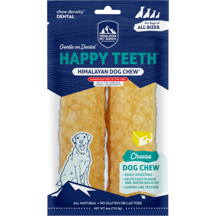 Himalayan Dog Chew Happy Teeth CHEESE