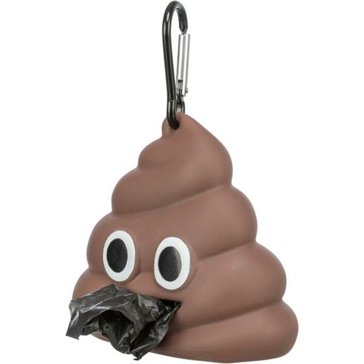Trixie - poop bag holder - brown