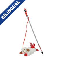 Multipet - Lamb Chop cat wand