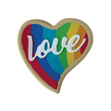 Foufit - One Love sugar cookie chew 4.5" latex toy