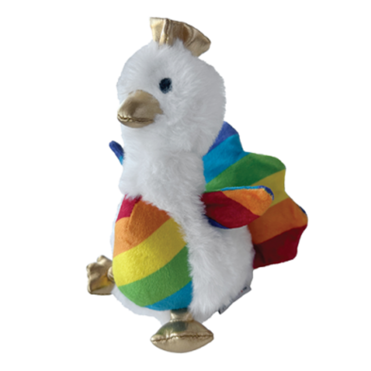 Foufit - One  Love - plush peacock - 5"