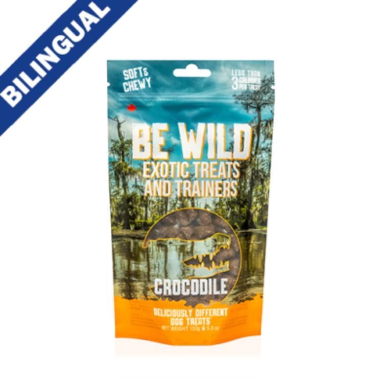 This & That Snack Station This & That - Be Wild - crocodile soft & chewy dog treat - 150g