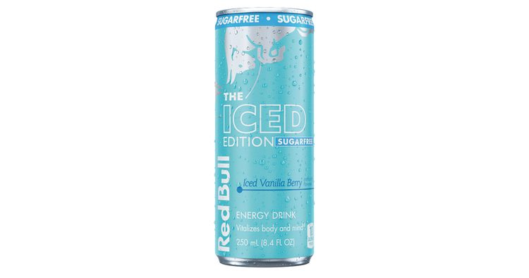 Red Bull - 250 ml - SUGAR FREE Iced Vanillaberry