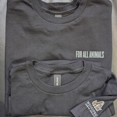 For All Animals Tee - BLACK - Medium