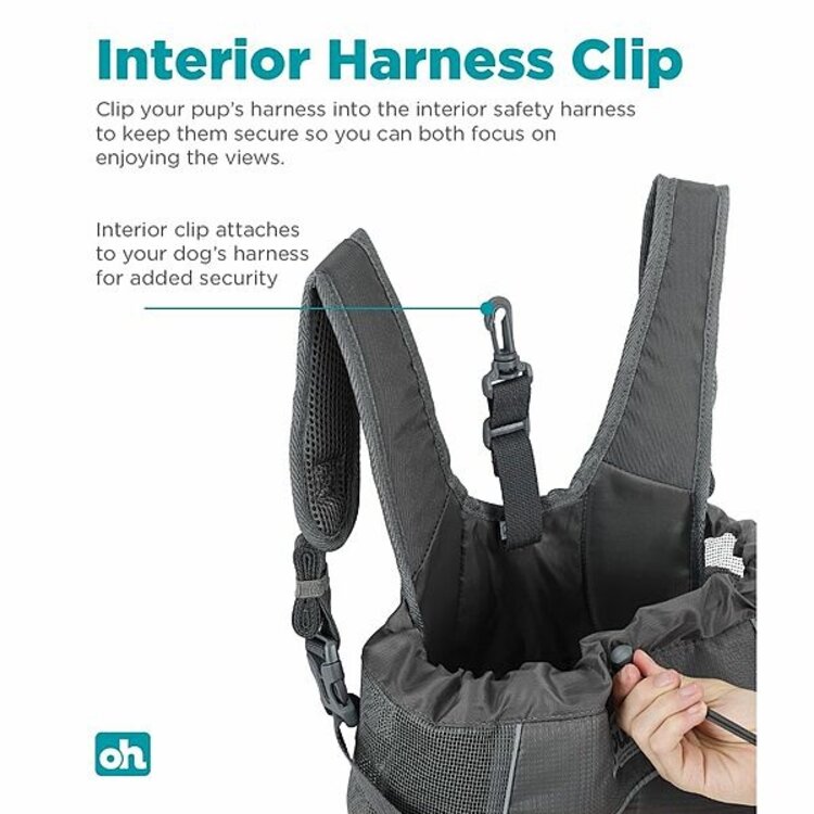 Outward Hound - PupPak front carrier grey - small
