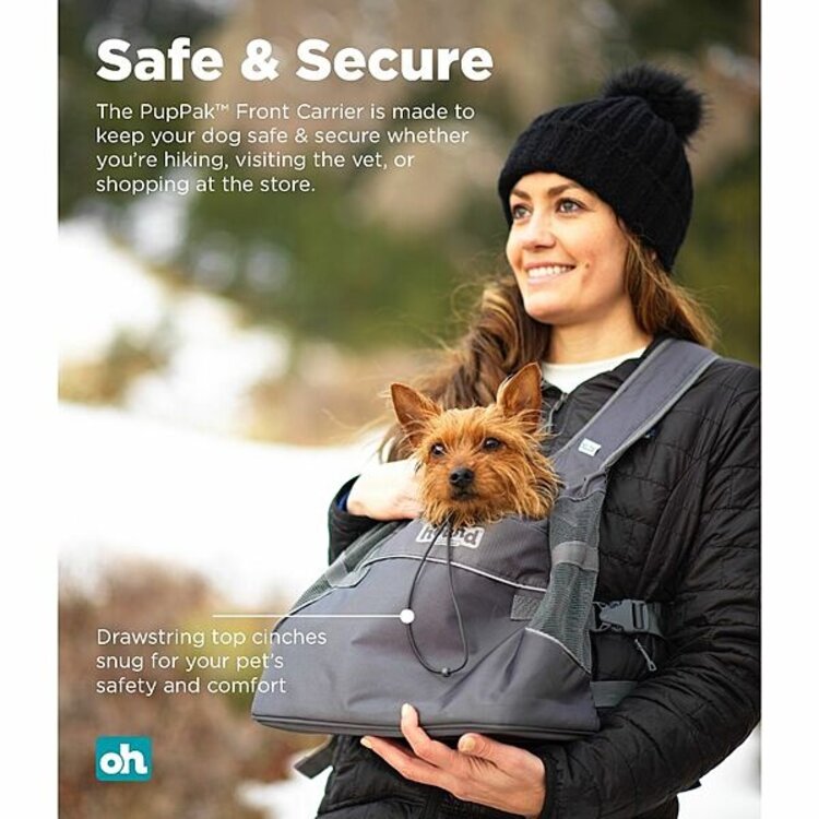 Outward Hound - PupPak front carrier grey - small