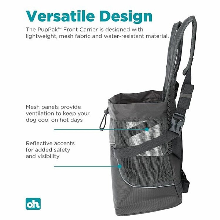 Outward Hound - PupPak front carrier grey - small