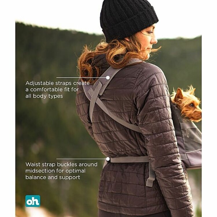 Outward Hound - PupPak front carrier grey - small