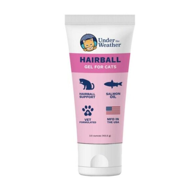 Under the Weather - Squeezeable hairball gel - 3.5 oz.