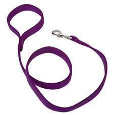 Coastal - DOUBLE PLY nylon lead - purple - 6' x 1"
