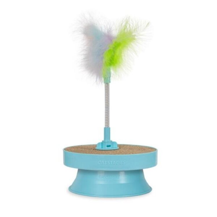 Catstages - 2 in 1 topper scratch and bat cat toy