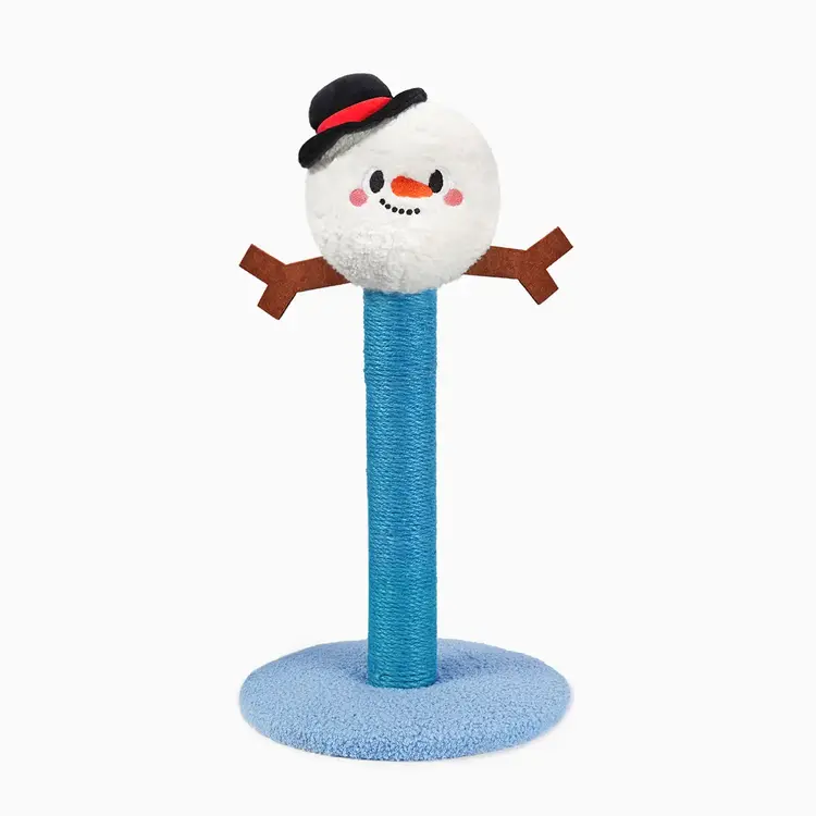 Hugsmart - Snowman scratching post 24"