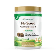 NaturVet | Soft Chew No Scoot | 120CT