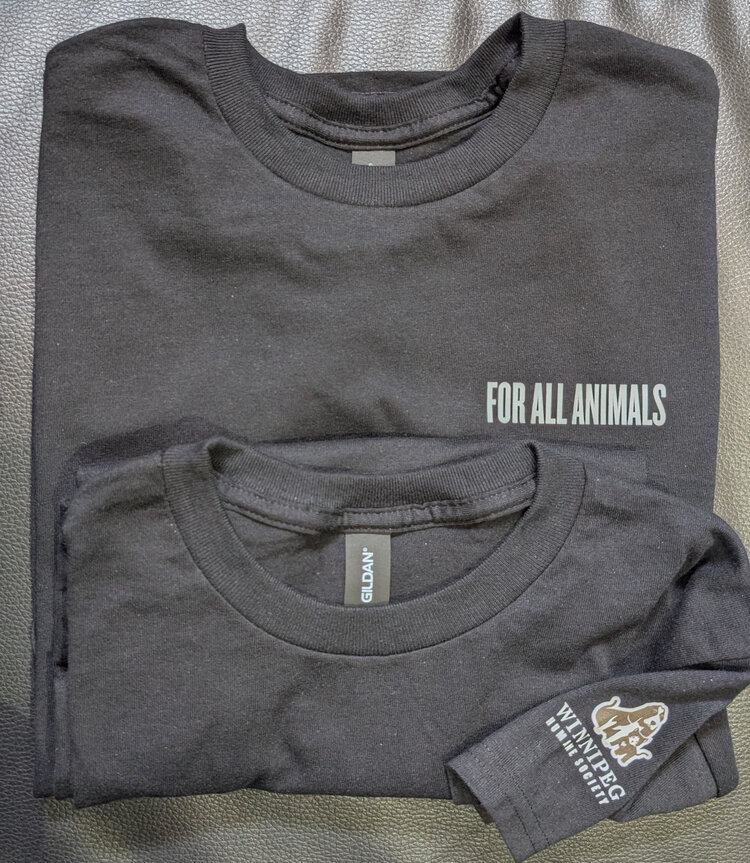 WHS brand - for all animals t-shirt -