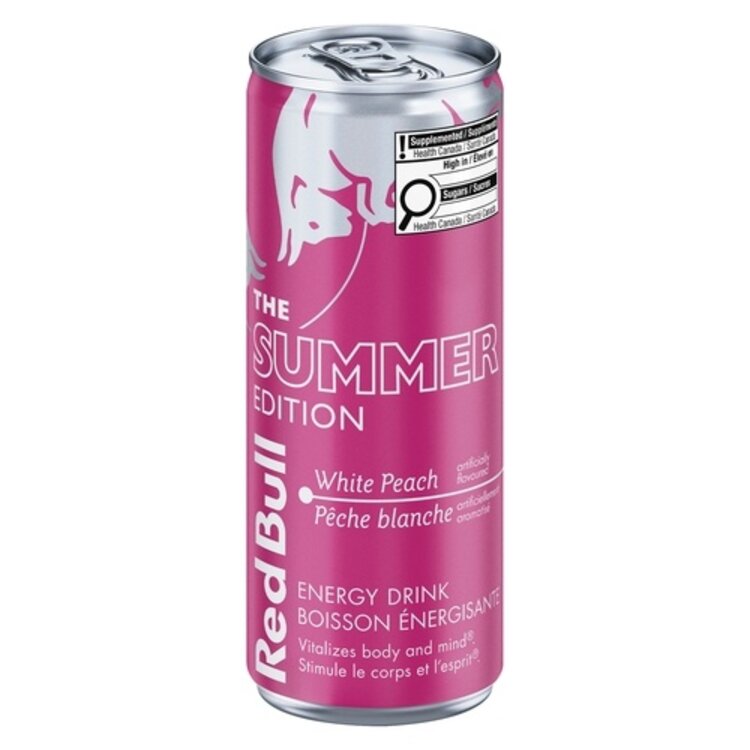 Red Bull - 250 ml - White Peach