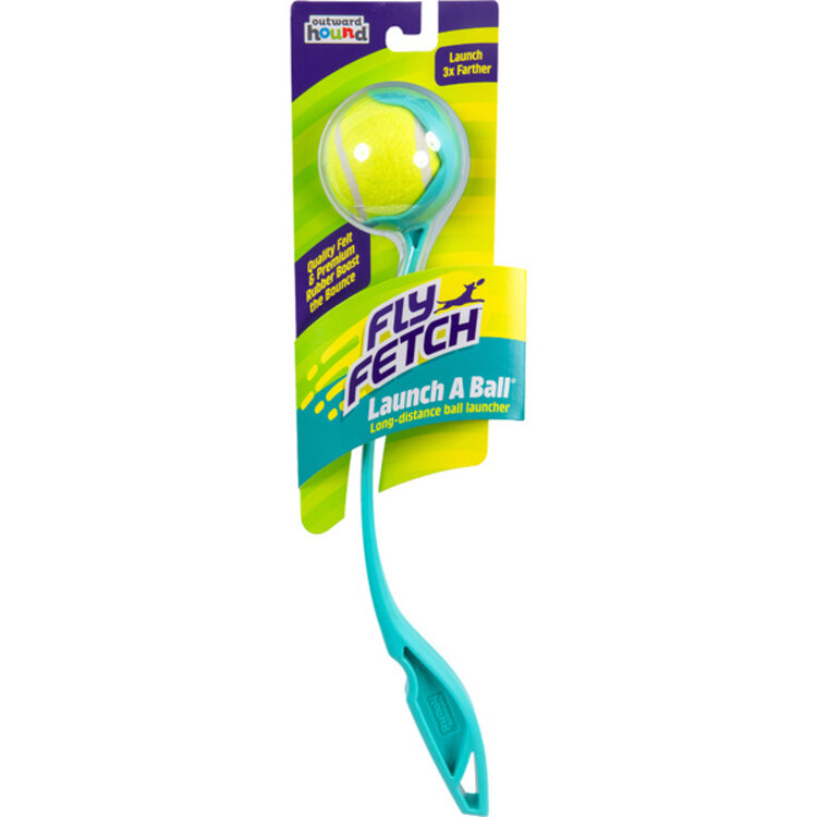 Outward Hound - Flyfetch Launch a ball - blue - medium