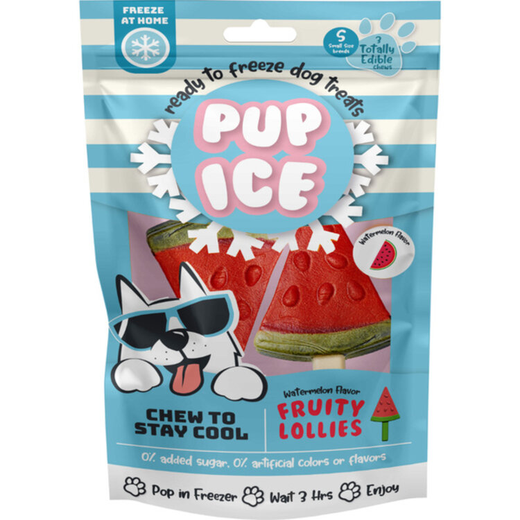 Pup Ice - Lollies fruity watermelon - 3 pk