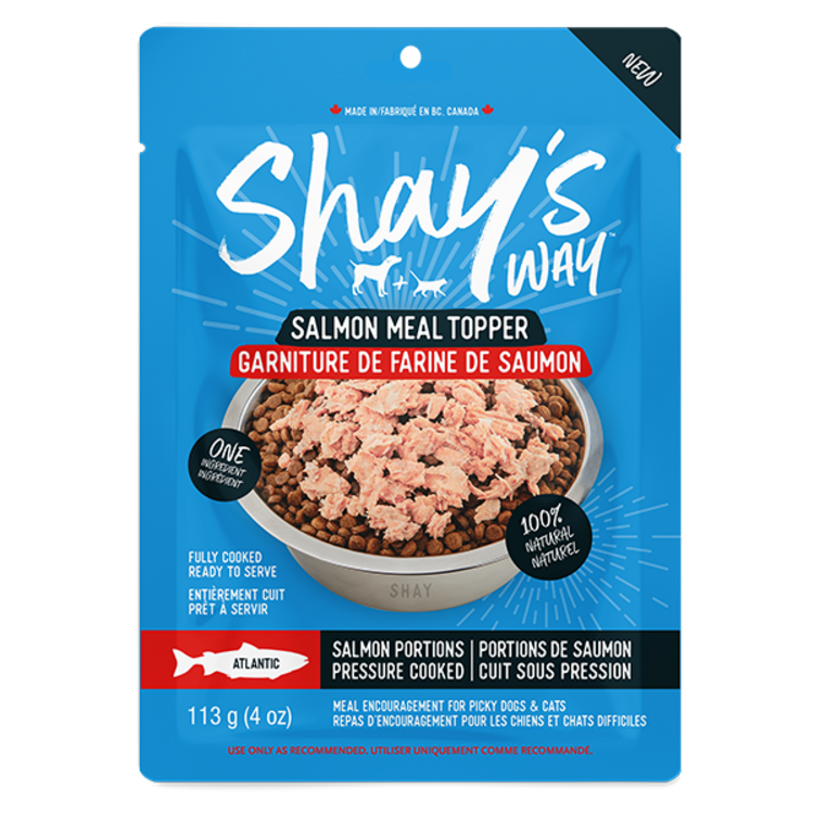 Shay's Way - Atlantic salmon food topper - dog and cat - 113g