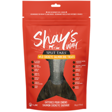 Shay's Way salmon split tails - dog treat - 50g