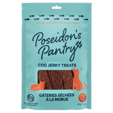 Poseidon's Pantry - Cod jerky - dog treat - 85g