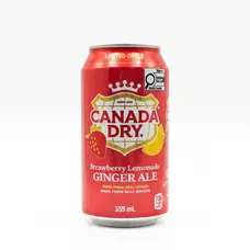 Coca Cola Coca Cola - Canada Dry - strawberry lemonade ginger ale - 355 ml