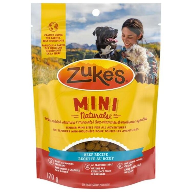 Zukes - Mini Naturals - beef recipe - 6 oz
