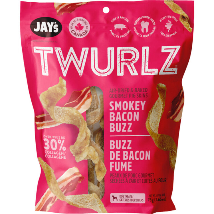Jay's Jay's - Twurlz - smoky bacon - 75g