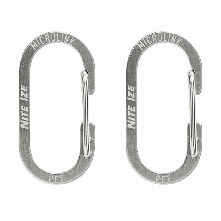 Nite Ize - microlink pet tag carabiner - 2 pk