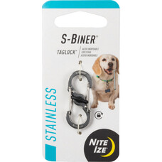 Nite Ize - S-biner tag lock -stainless steel