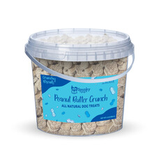 Spunky Pup - bucket of biscuits - peanut butter crunch - 4 lbs.