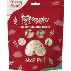 Spunky Pup - crunchy biscuits - roast beef - 10 oz