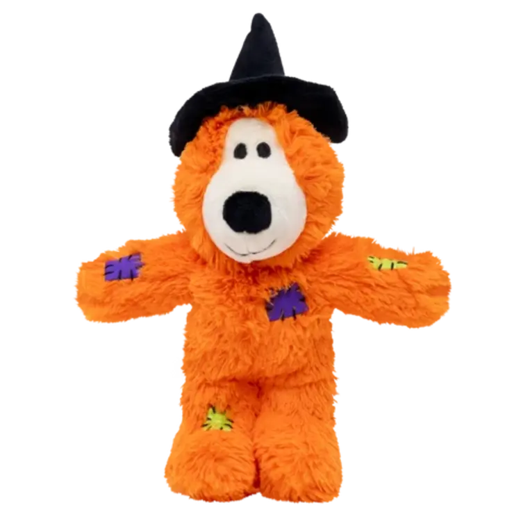 Kong Kong - Halloween 2026 - Wild Knots - witch bear - orange - small/medium