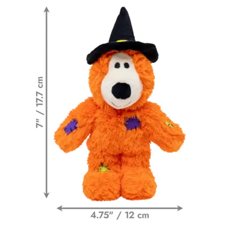 Kong Kong - Halloween 2026 - Wild Knots - witch bear - orange - small/medium