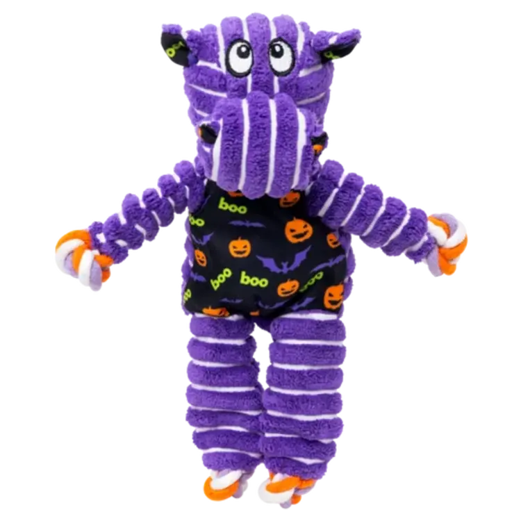 Kong Kong - Halloween 2026 - Floppy Knots - hippo - purple - small/medium