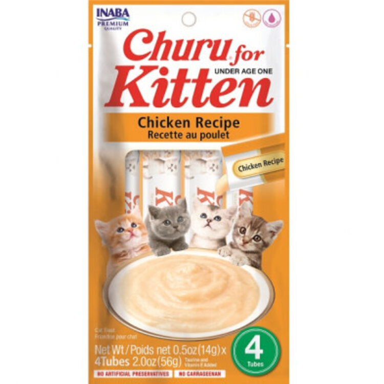 Churu/Inaba Churu - kitten - 4 pk. -