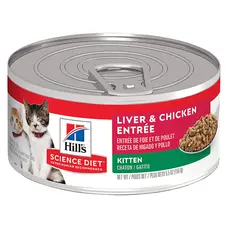 Hills Pet Nutrition Hills - feline - kitten - wet - liver and chicken entree -