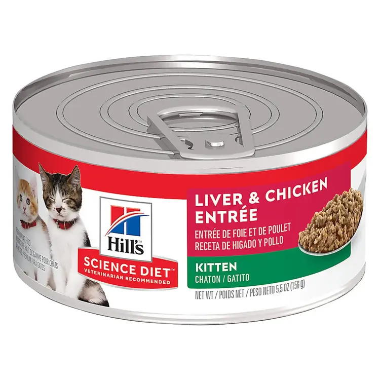 Hills Pet Nutrition Hills - feline - kitten - wet - liver and chicken entree -