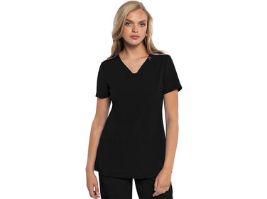 Med Couture Amp V-Neck Women's Scrub Top MC702