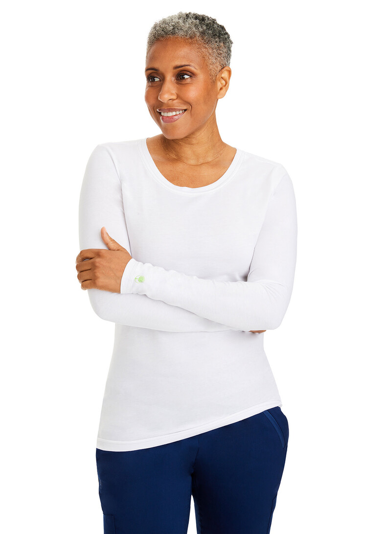 Healing Hands Melissa Long Sleeve Stretch Women's T-Shirt