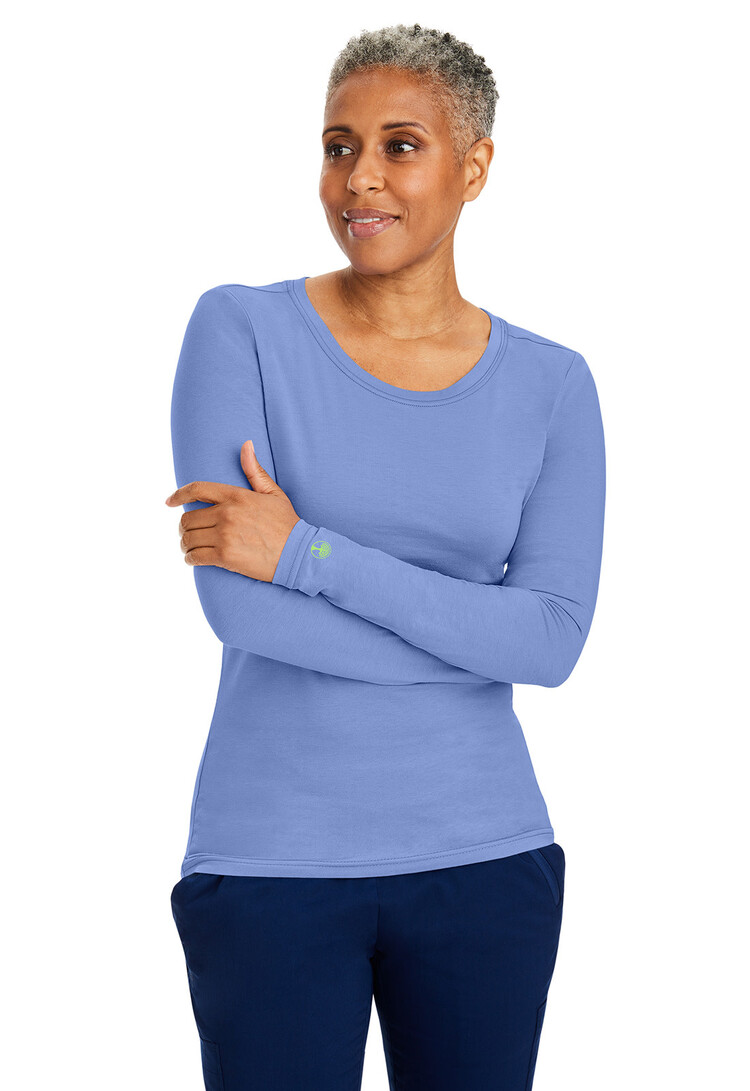 Healing Hands Melissa Long Sleeve Stretch Women's T-Shirt
