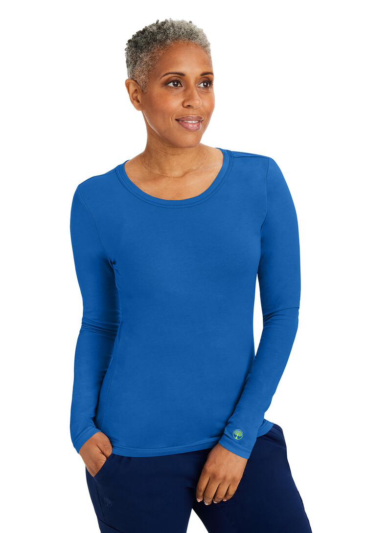 Healing Hands Melissa Long Sleeve Stretch Women's T-Shirt