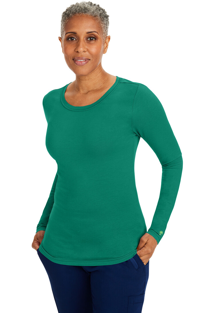 Healing Hands Melissa Long Sleeve Stretch Women's T-Shirt