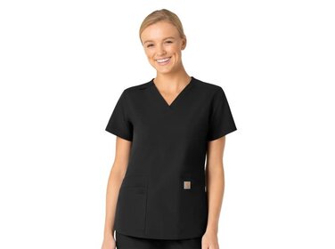 CARHARTT Force Essentials V-Neck Women's Scrub Top