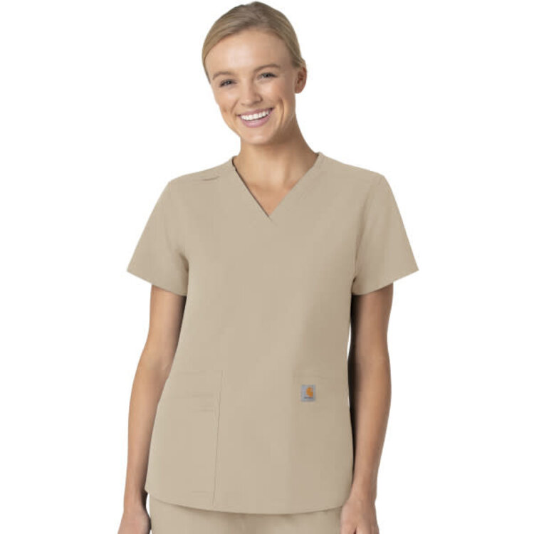 CARHARTT Force Essentials V-Neck Women's Scrub Top