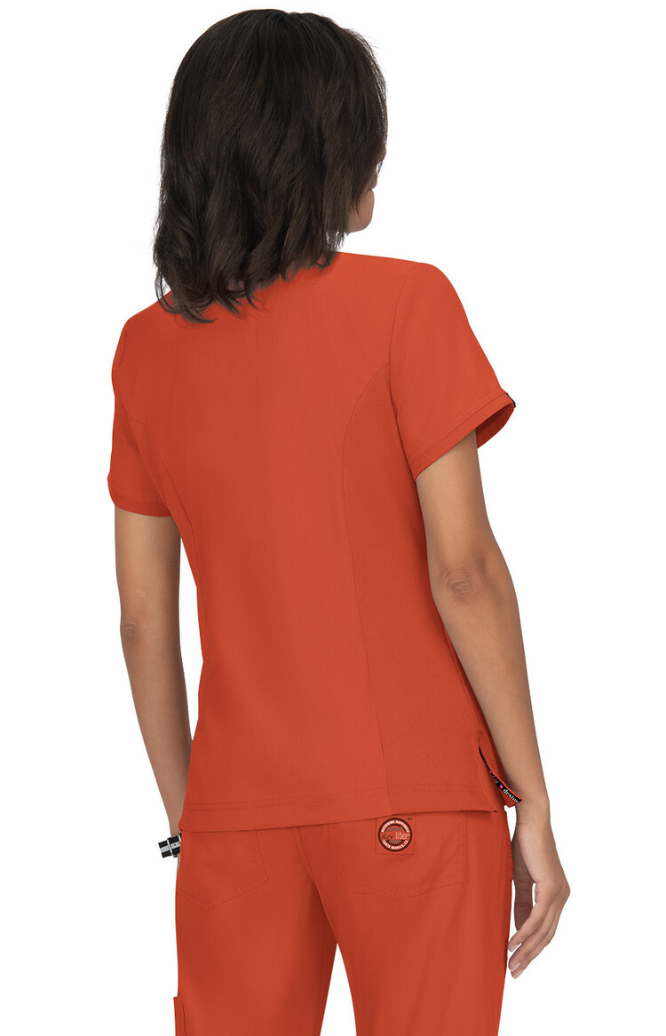 Philosophy 3-Pocket Mock-Wrap Top