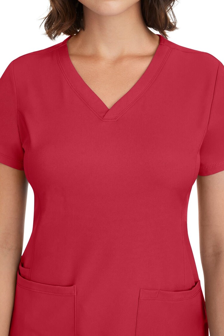 Healing Hands Monica V-Neck Solid Scrub Top 2500