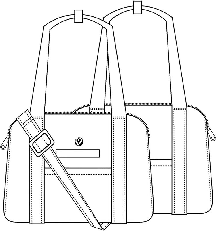 Heartsoul Careismatic Madison Duffel HTGRY