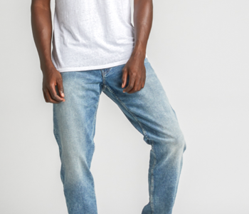 Eddie Relaxed Tapered Jean