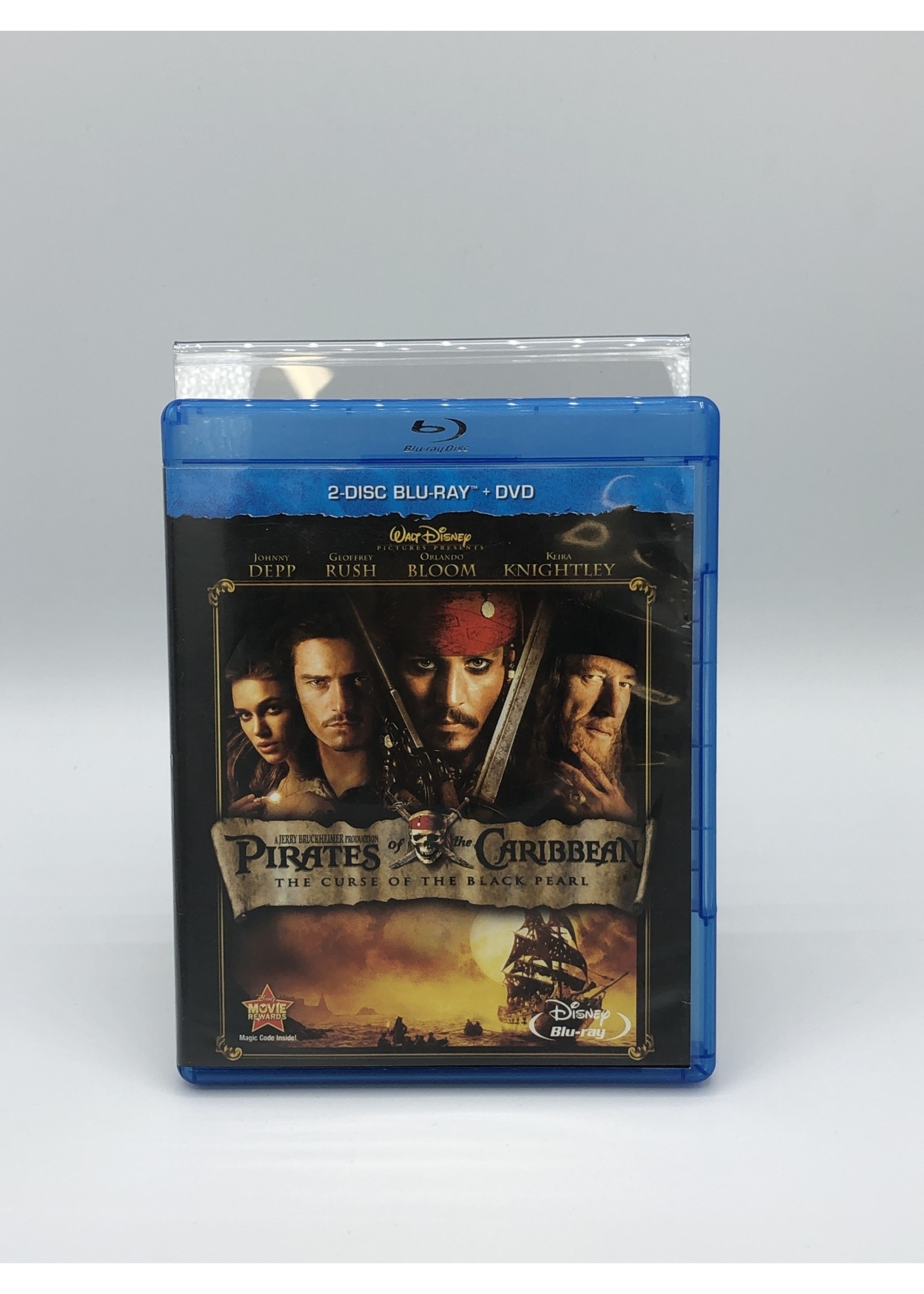 Bluray Pirates of the Caribbean: Curse of the Black Pearl Bluray + DVD